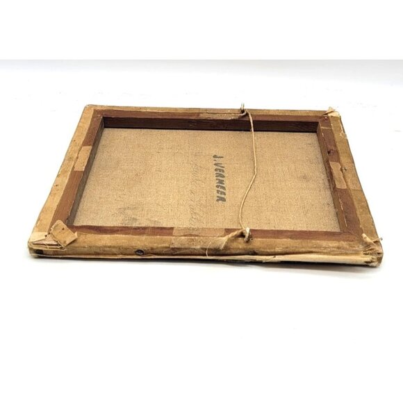 Vintage Johannes Vermeer The Artist in His Studio Paris France Chateau Estate - Picture 8 of 12